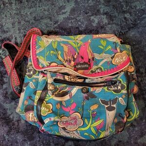 Gently used Sakroots backpack purse